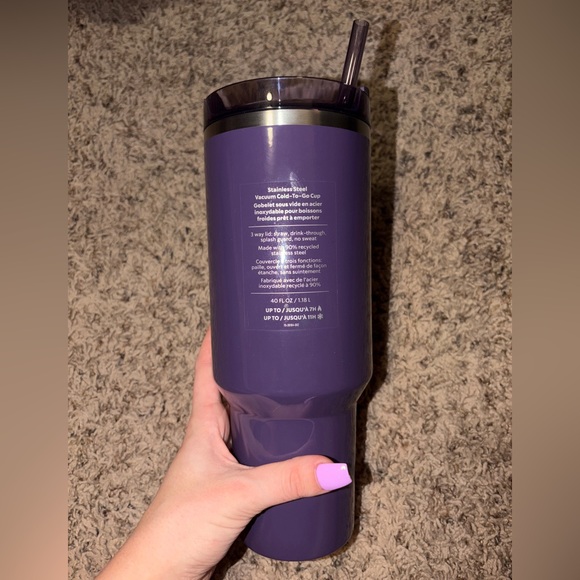 Stanley + Starbucks Plum Purple Tumbler 40oz - Picture 2 of 5